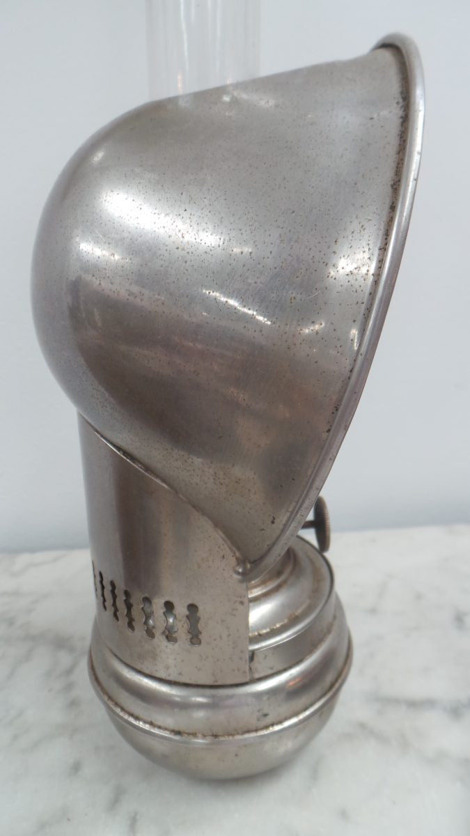 Antique Kerosene Metal Lamp With Reflector | Antique & Vintage | Moonee Ponds Antiques | Australia Wide Delivery