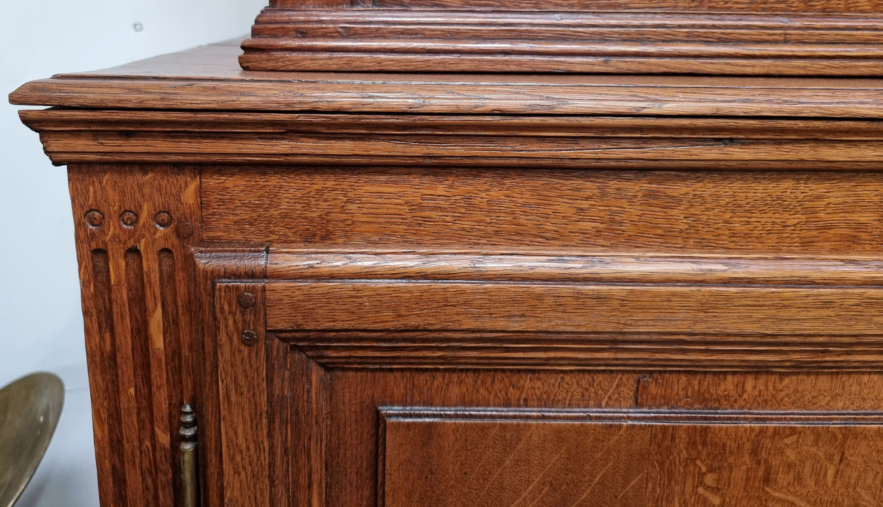 19th Century French Oak Two Door Bookcase | Antique & Vintage | Moonee Ponds Antiques | Australia Wide Delivery