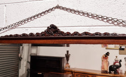 Edwardian Carved Rectangular Wall Mirror | Antique & Vintage | Moonee Ponds Antiques | Australia Wide Delivery