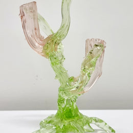 Lovely Victorian Uranium Glass Sculpture in good orginal condition. Please view photos as they form part of the description.