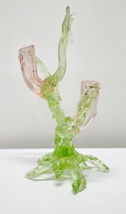Victorian Uranium Glass Sculpture | Antique & Vintage | Moonee Ponds Antiques | Australia Wide Delivery