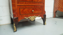 French Kingwood & Rosewood Inlaid Semainier | Antique & Vintage | Moonee Ponds Antiques | Australia Wide Delivery