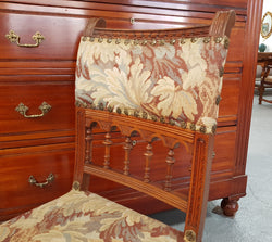 French Walnut Carved Chair | Antique & Vintage | Moonee Ponds Antiques | Australia Wide Delivery