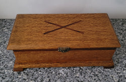 Vintage Silky Oak & Cedar Jewellery Box | Antique & Vintage | Moonee Ponds Antiques | Australia Wide Delivery