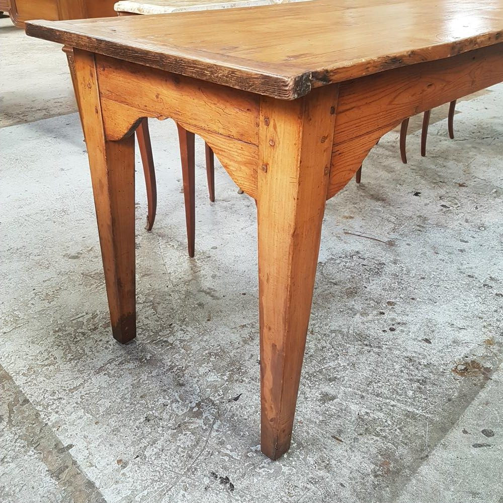 A Rare French Long Narrow Fruitwood Farmhouse Table | Antique & Vintage | Moonee Ponds Antiques | Australia Wide Delivery