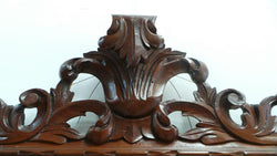 Walnut Mirror | Antique & Vintage | Moonee Ponds Antiques | Australia Wide Delivery