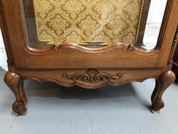 French Oak Louis XV Style Vitrine | Antique & Vintage | Moonee Ponds Antiques | Australia Wide Delivery