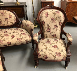 Matching Late Victorian Walnut Suite | Antique & Vintage | Moonee Ponds Antiques | Australia Wide Delivery