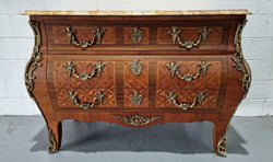 Stunning French Louis XIV Style Inlaid Commode | Antique & Vintage | Moonee Ponds Antiques | Australia Wide Delivery