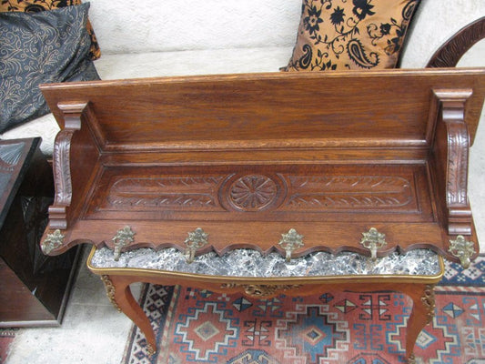 French Oak Hat Rack-1