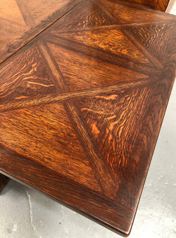 French Dark Oak Spanish Style Dining Table | Antique & Vintage | Moonee Ponds Antiques | Australia Wide Delivery