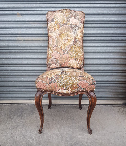 Set of Eight French Louis XV style Dining Chairs