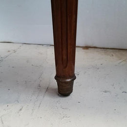 French Round Marble Top Coffee Table