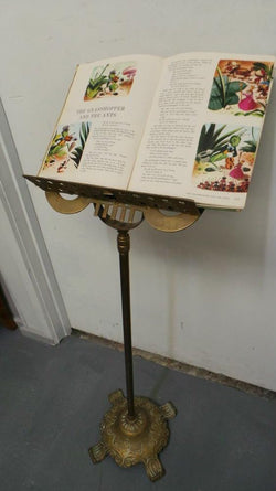 Brass Music Stand | Antique & Vintage | Moonee Ponds Antiques | Australia Wide Delivery