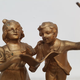 Spelter and Marble Figurines