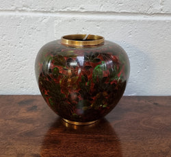 Vintage Cloisonné Vase With a Great Colour Combination | Antique & Vintage | Moonee Ponds Antiques | Australia Wide Delivery