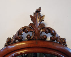 Walnut Parisian Late 19th Century Dressing Table With Mirror | Antique & Vintage | Moonee Ponds Antiques | Australia Wide Delivery