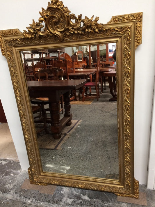 19th Century French Gilt Mirror