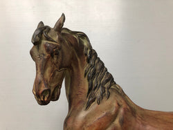 French Art Deco Horse Statue On Marble Base | Antique & Vintage | Moonee Ponds Antiques | Australia Wide Delivery