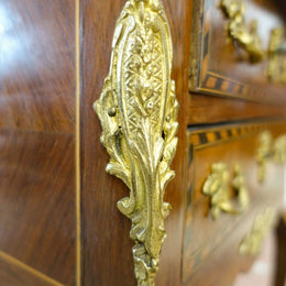Inlaid Rosewood French Occasional Table