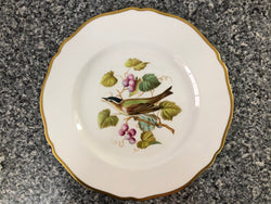 Spode Audubon Bird Plate "Red-eyed Vireo" | Antique & Vintage | Moonee Ponds Antiques | Australia Wide Delivery
