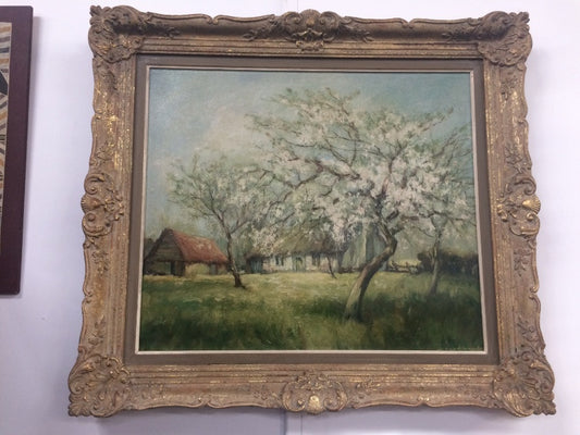 French Impressionist Style Oil Painting