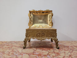 Vintage Gilded Metal Jewellery Casket | Antique & Vintage | Moonee Ponds Antiques | Australia Wide Delivery