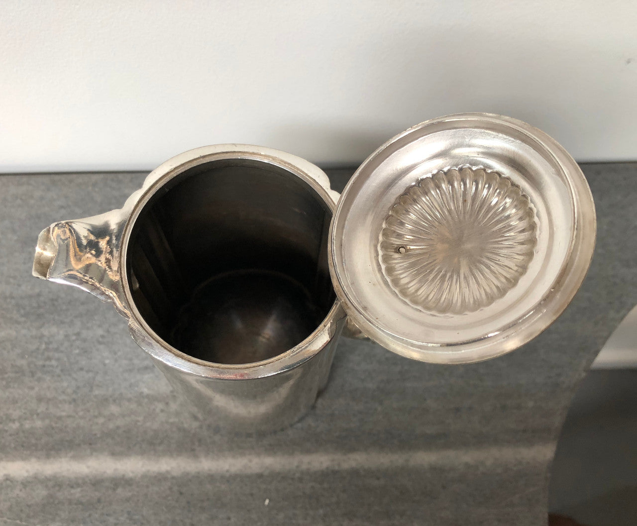 “James Dixon” Silver Plated Coffee Pot | Antique & Vintage | Moonee Ponds Antiques | Australia Wide Delivery