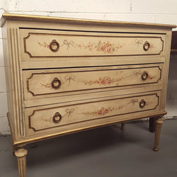 Stunning French Hand Painted Commode | Antique & Vintage | Moonee Ponds Antiques | Australia Wide Delivery