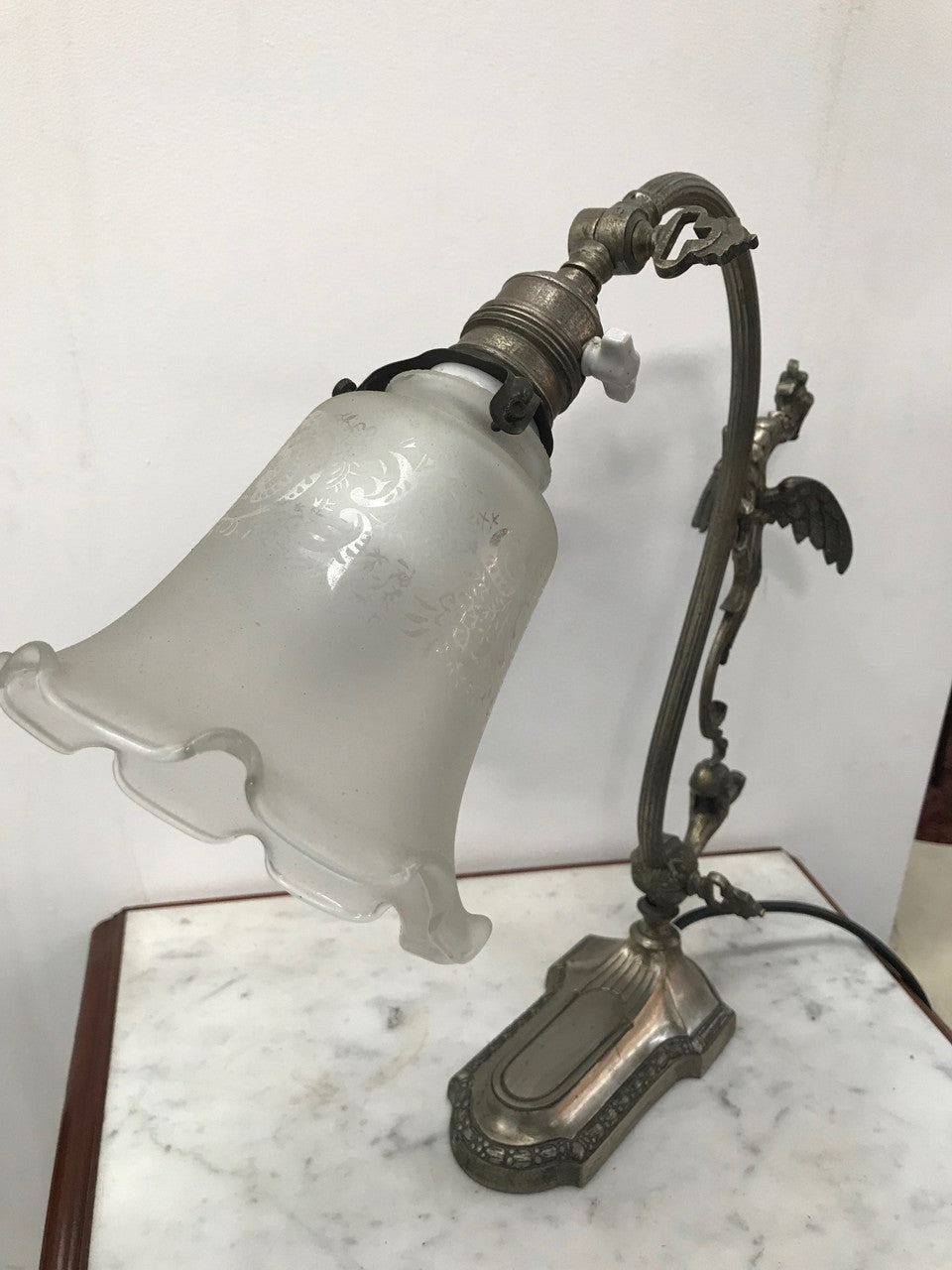Decorative 19th Century Dragon Table-Desk Lamp | Antique & Vintage | Moonee Ponds Antiques | Australia Wide Delivery