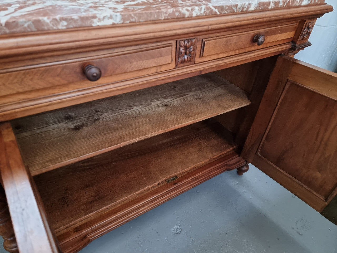 Beautiful 19th Century Walnut Dressing Table | Antique & Vintage | Moonee Ponds Antiques | Australia Wide Delivery