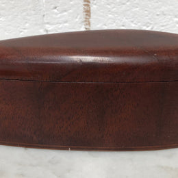 Vintage Unusual Shaped Cedar Box