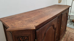Late 18th Century French Oak Carved Two Door Sideboard | Antique & Vintage | Moonee Ponds Antiques | Australia Wide Delivery