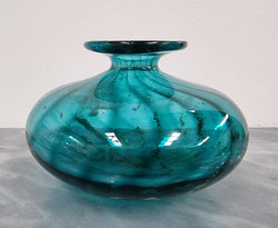 Stunning Signed Phoenician Glass Vase Made In Malta | Antique & Vintage | Moonee Ponds Antiques | Australia Wide Delivery