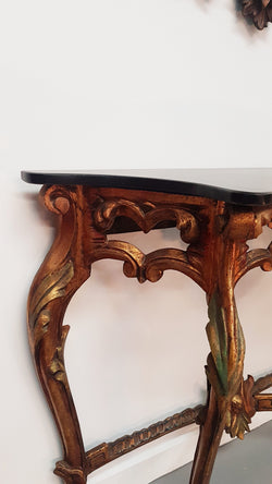 French Louis XV Console Table and Matching Mirror | Antique & Vintage | Moonee Ponds Antiques | Australia Wide Delivery