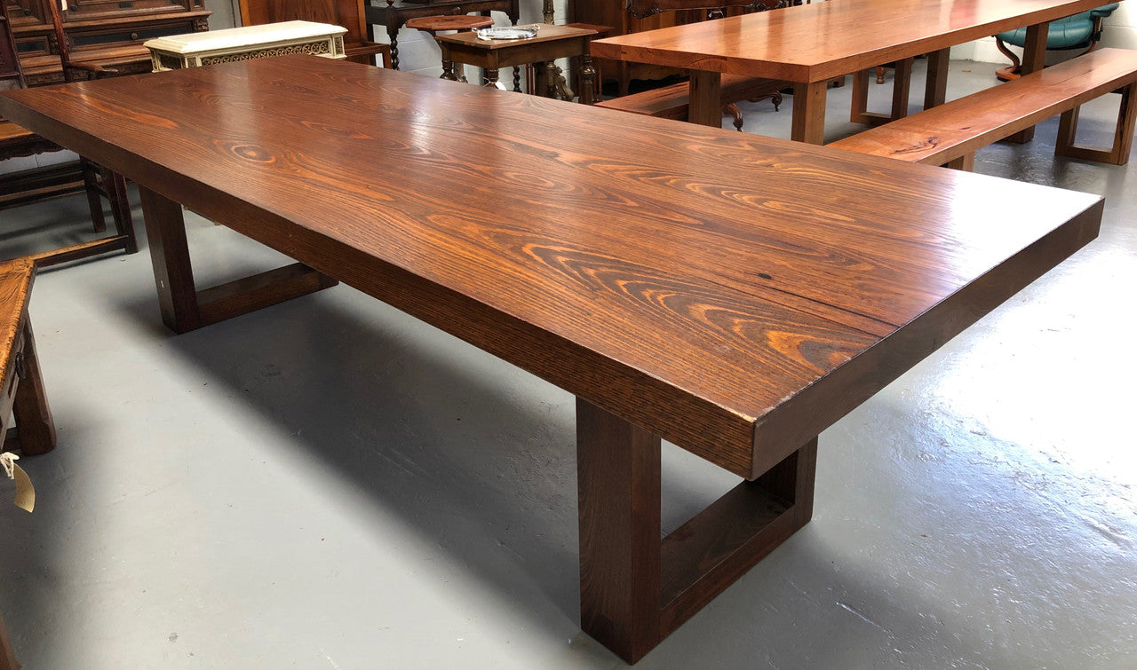 Victorian Ash Dining Table | Antique & Vintage | Moonee Ponds Antiques | Australia Wide Delivery