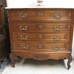 French Walnut Commode