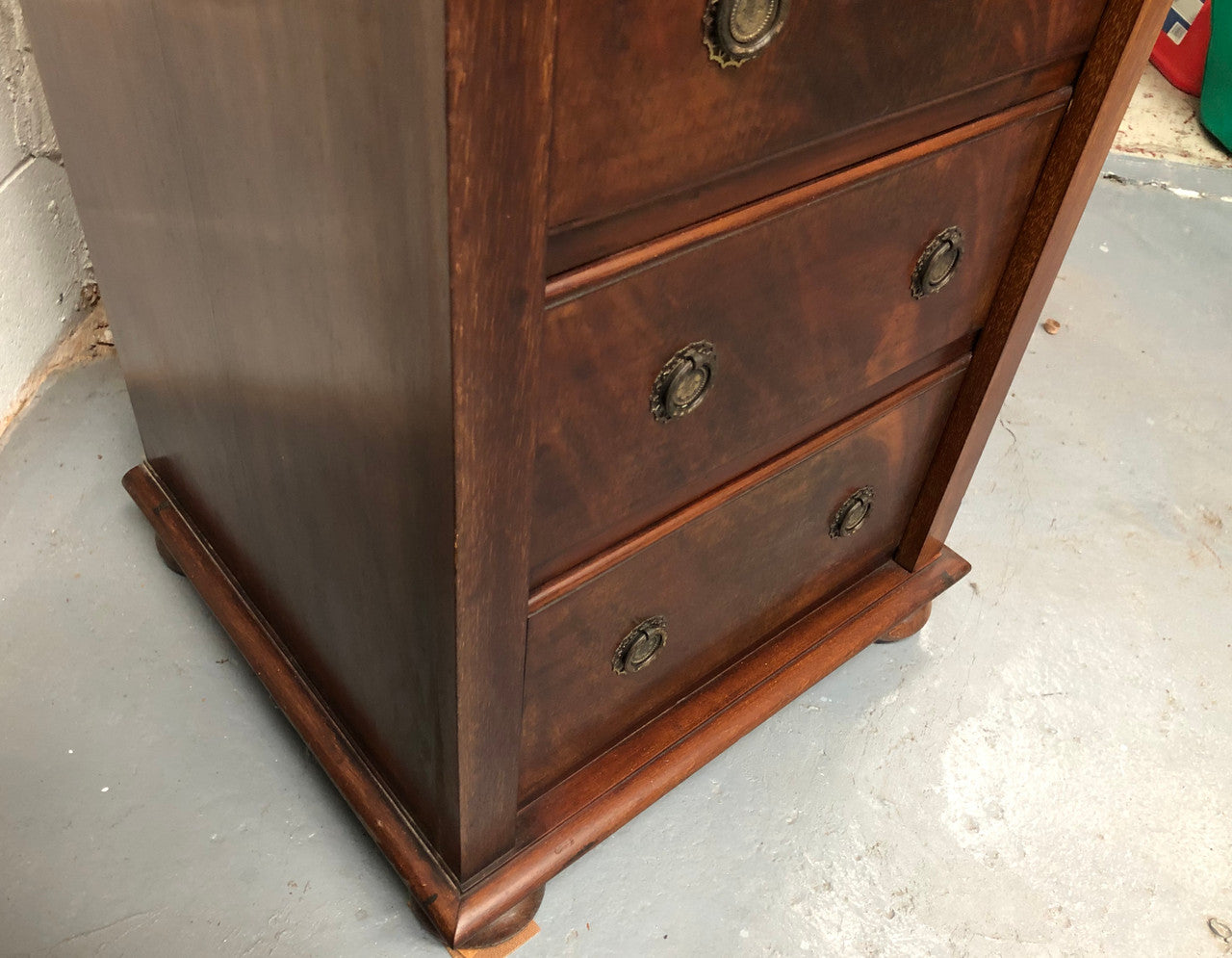 Lovely English Wellington Chest Of Drawers | Antique & Vintage | Moonee Ponds Antiques | Australia Wide Delivery