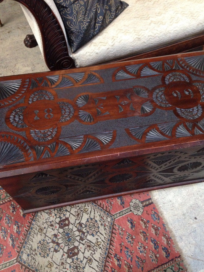 Arts and Crafts Kauri Pine Chest | Antique & Vintage | Moonee Ponds Antiques | Australia Wide Delivery