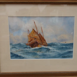 Framed Watercolor