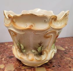 Antique Jardiniere With Pastel Colours | Antique & Vintage | Moonee Ponds Antiques | Australia Wide Delivery