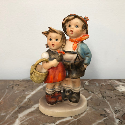 Rare Vintage Hummel Figurine 94 3-0 Pair Of Children (Surprise)