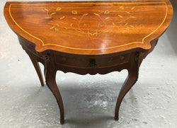 Inlaid French Walnut Louis XV Style Hall Table | Antique & Vintage | Moonee Ponds Antiques | Australia Wide Delivery