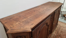 Late 18th Century French Oak Carved Two Door Sideboard | Antique & Vintage | Moonee Ponds Antiques | Australia Wide Delivery