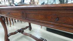 French Late 18th Century Walnut Leather Top Inlaid Desk | Antique & Vintage | Moonee Ponds Antiques | Australia Wide Delivery