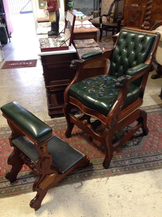 Victorian Antique Barbers Chair
