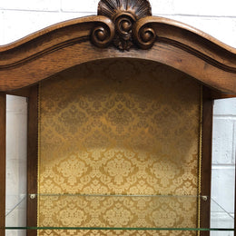 French Oak Louis XV Style Vitrine