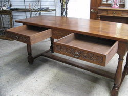 Fabulous French Oak Desk | Antique & Vintage | Moonee Ponds Antiques | Australia Wide Delivery