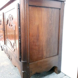 French Oak Two Door Sideboard
