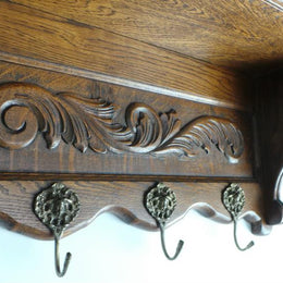 French Wall Coat Rack